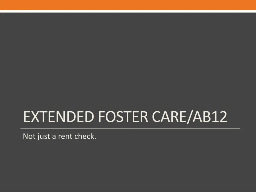 extended foster care ab12
