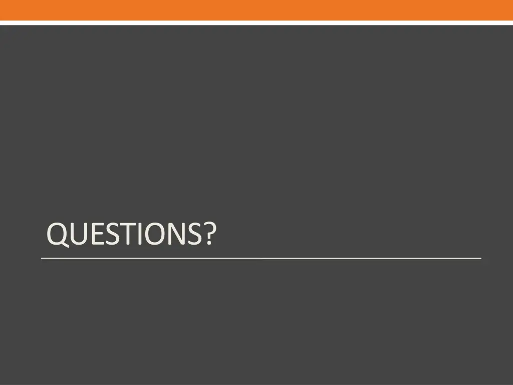 questions