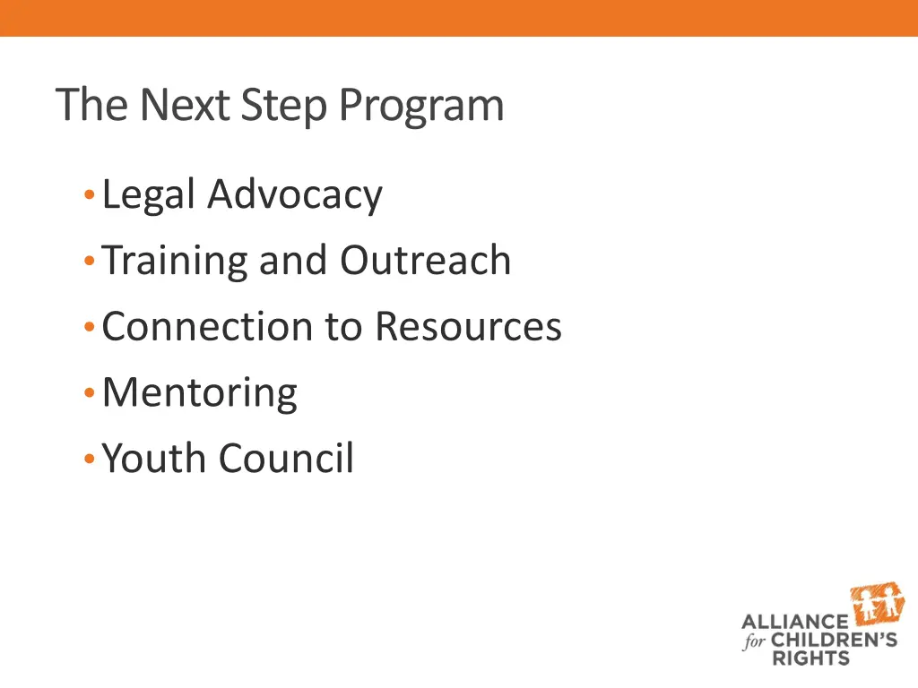 the next step program
