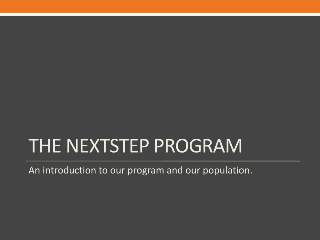 the nextstepprogram
