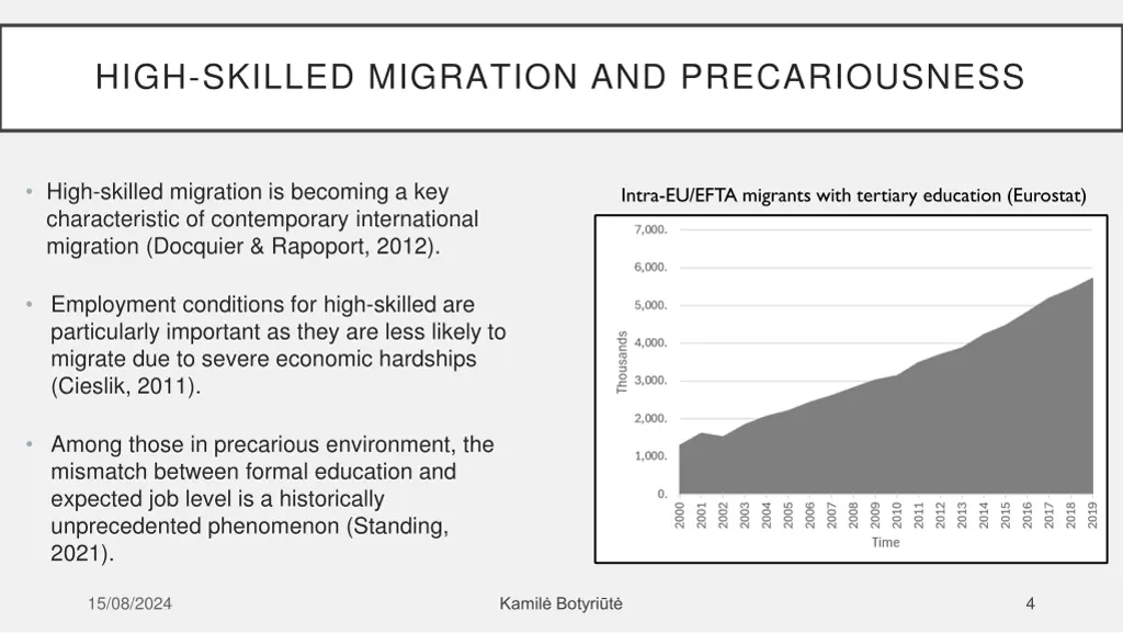 high skilled migration and precariousness