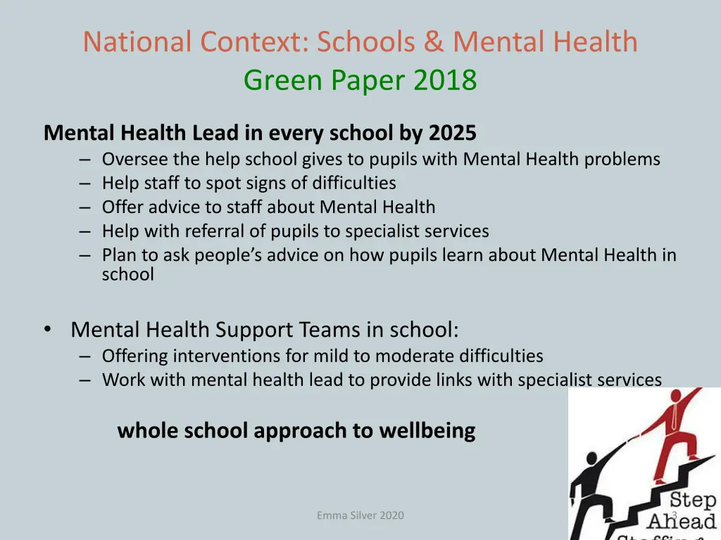 national context schools mental health green