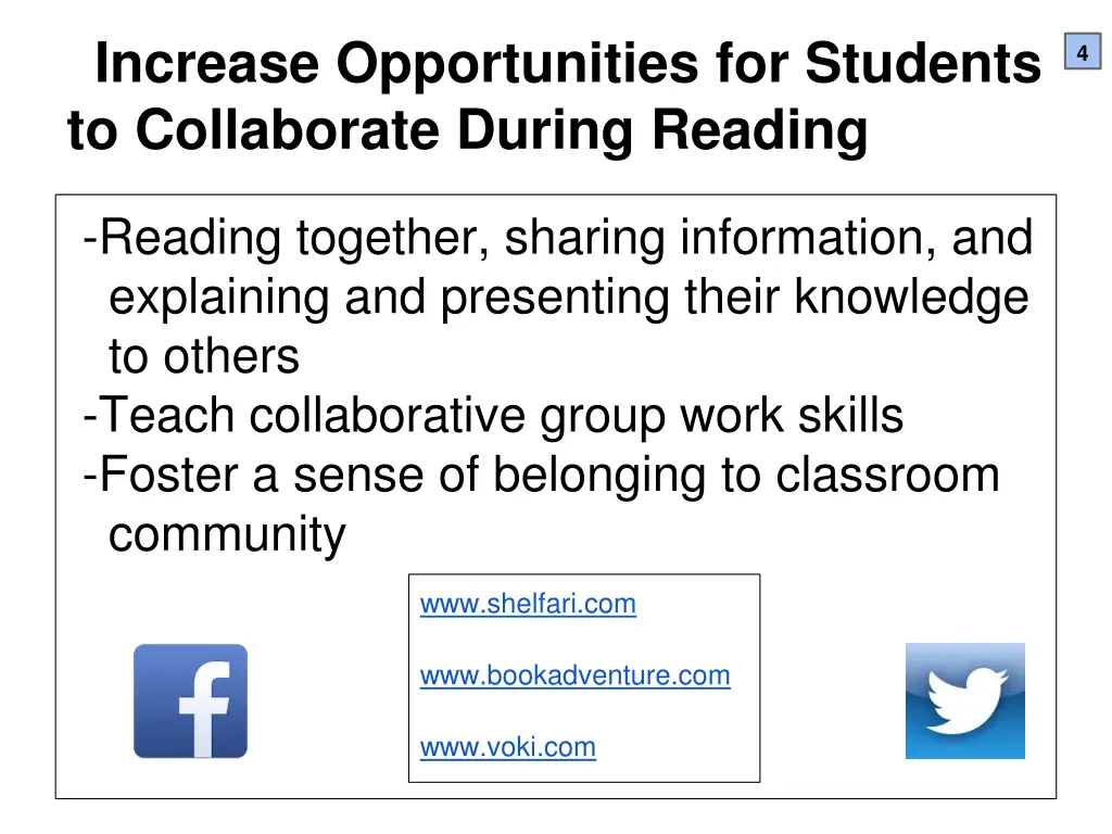 increase opportunities for students