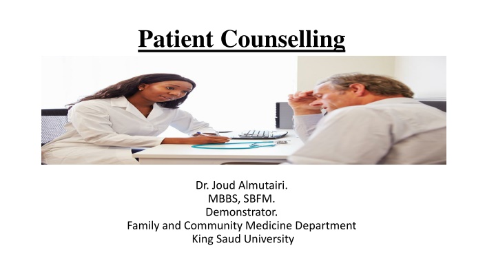 patient counselling