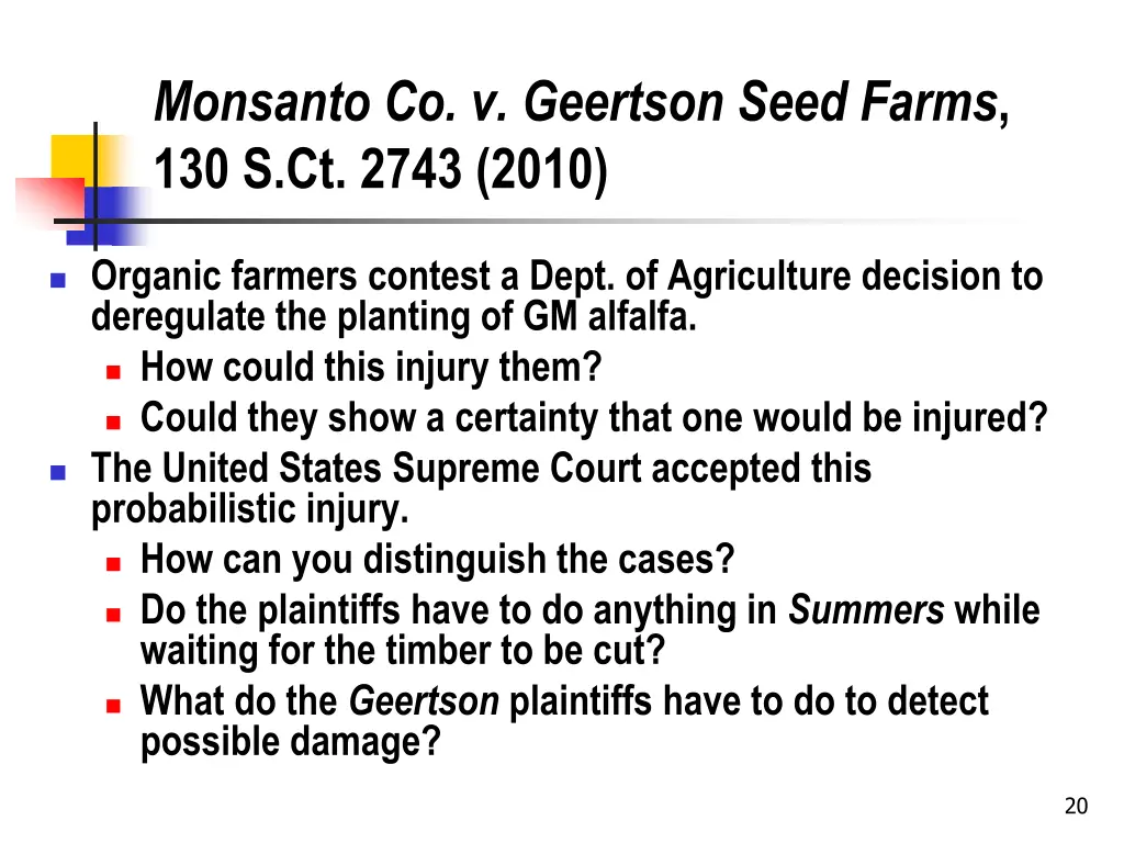 monsanto co v geertson seed farms 130 s ct 2743