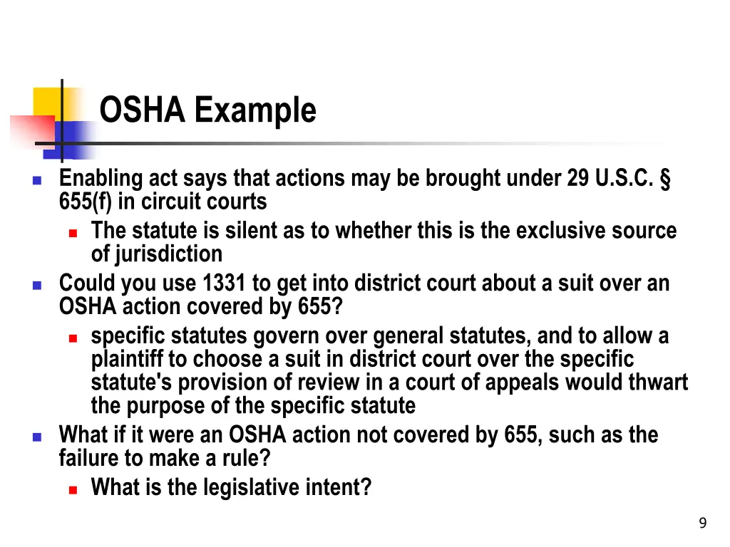 osha example