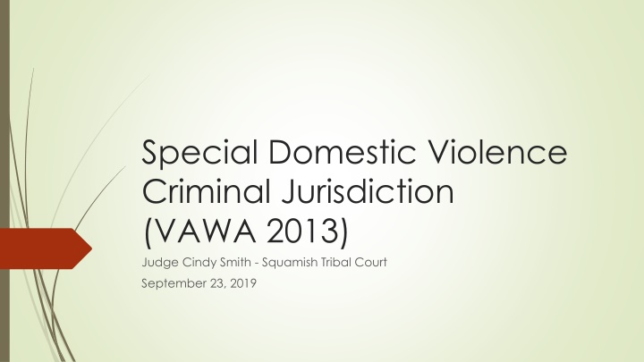 special domestic violence criminal jurisdiction