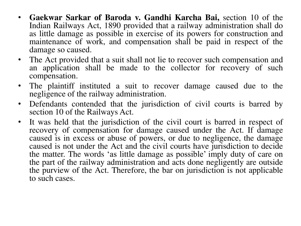 gaekwar sarkar of baroda v gandhi karcha