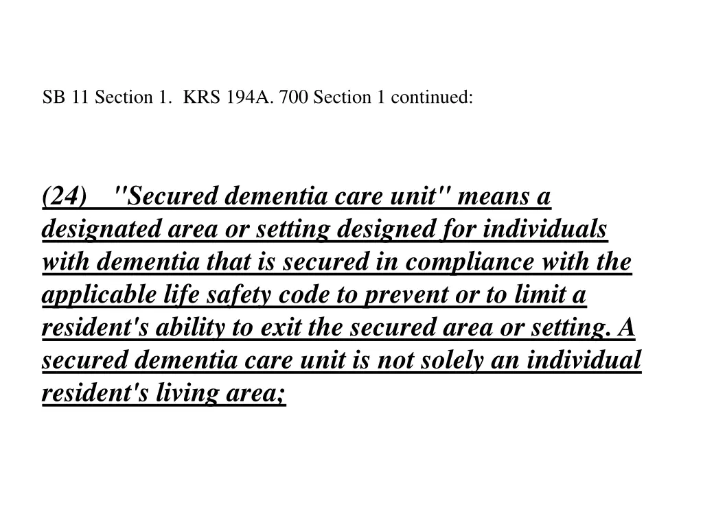 sb 11 section 1 krs 194a 700 section 1 continued 1