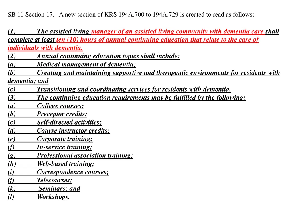 sb 11 section 17 a new section of krs 194a