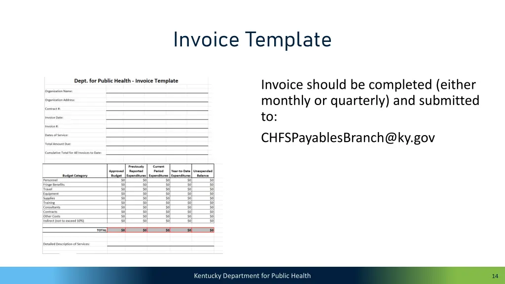 invoice template
