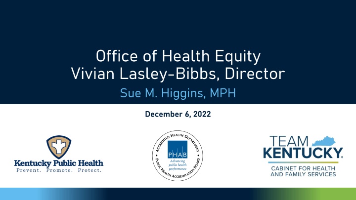 office of health equity vivian lasley bibbs
