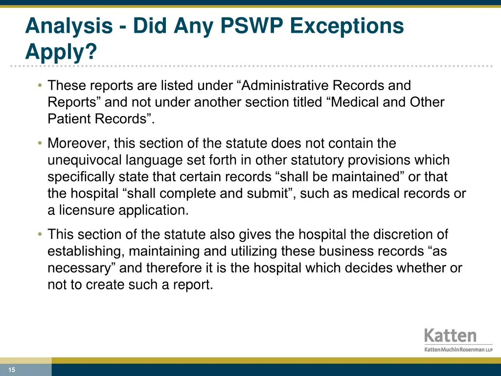 analysis did any pswp exceptions apply 5