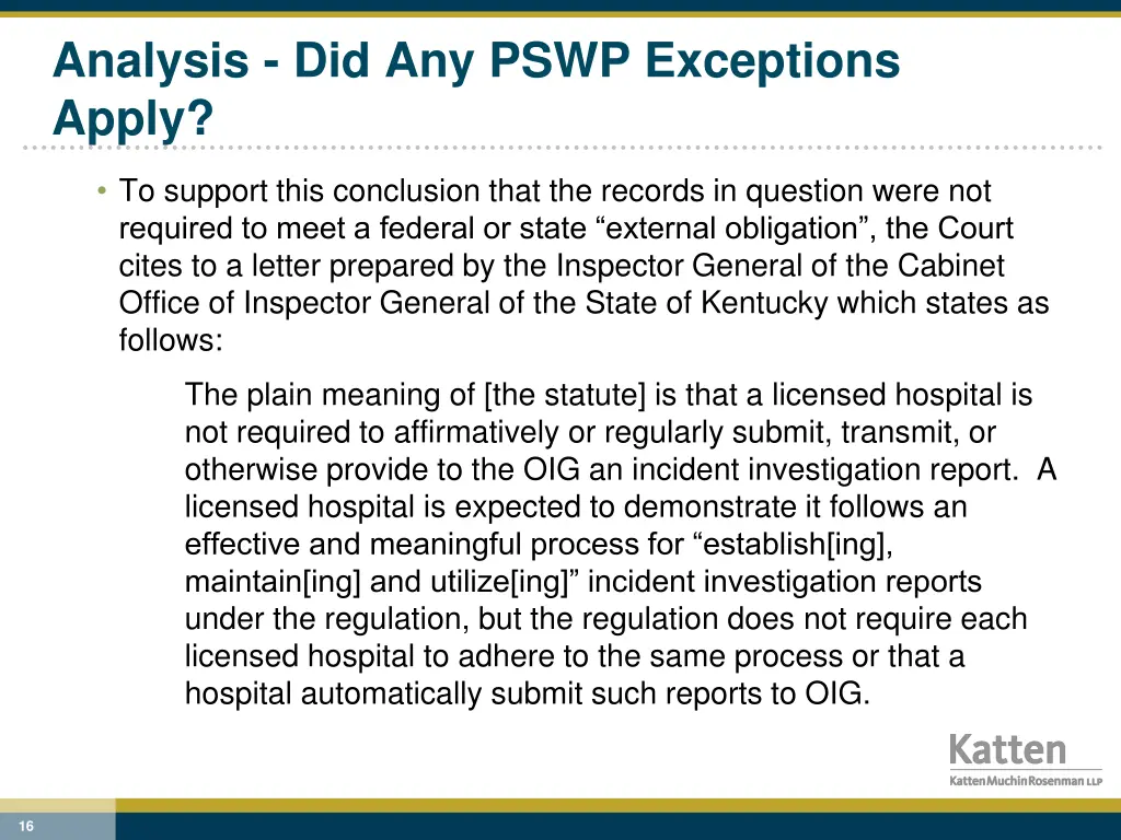 analysis did any pswp exceptions apply 6