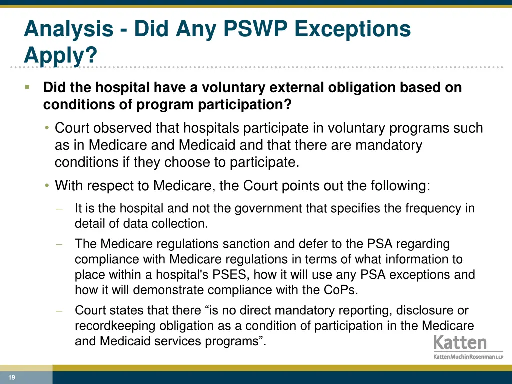 analysis did any pswp exceptions apply 9