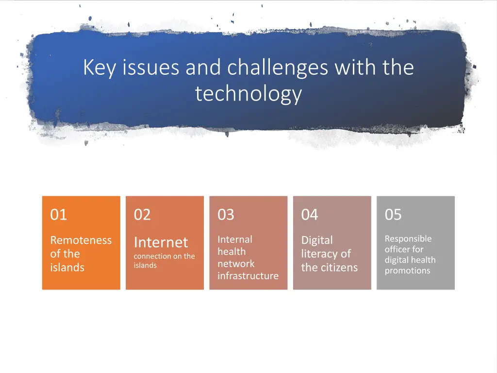 key issues and challenges with the technology
