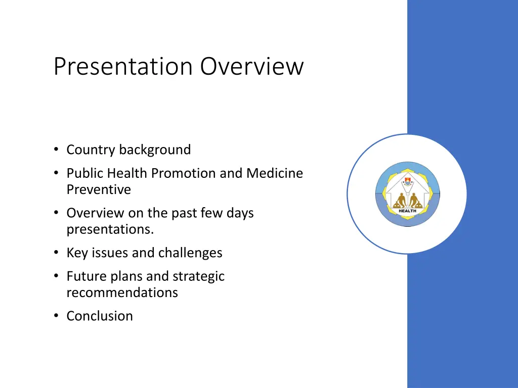 presentation overview