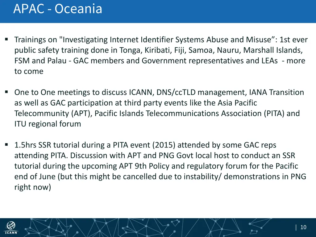 apac oceania