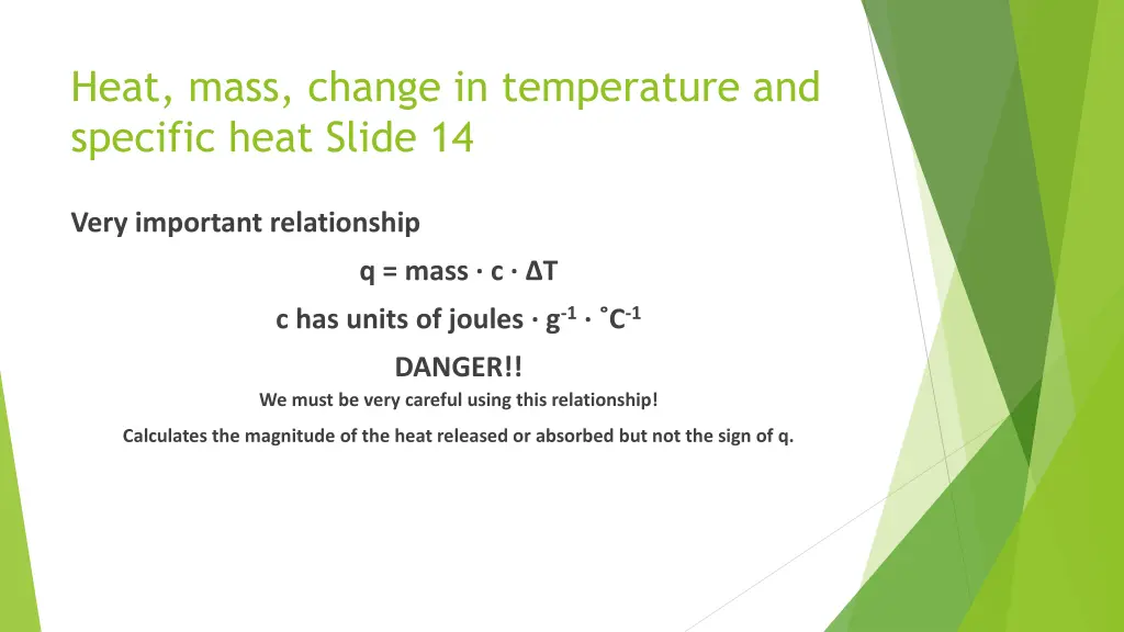 heat mass change in temperature and specific heat 1