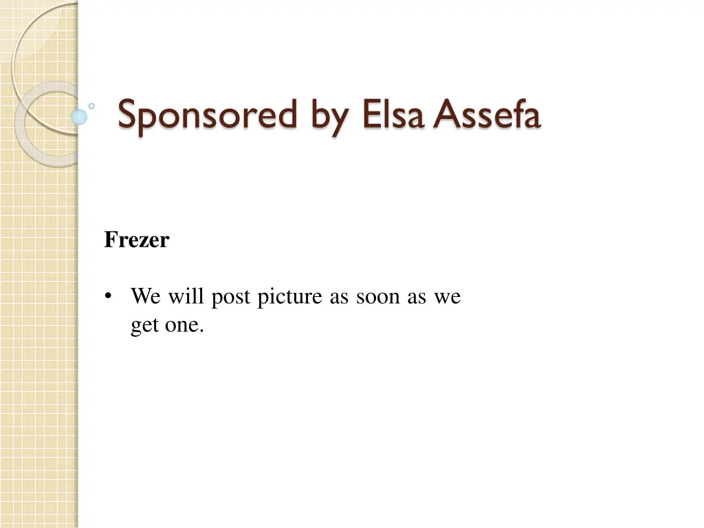 sponsored by elsa assefa