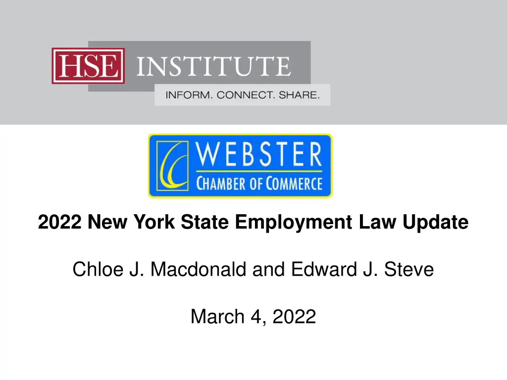 2022 new york state employment law update