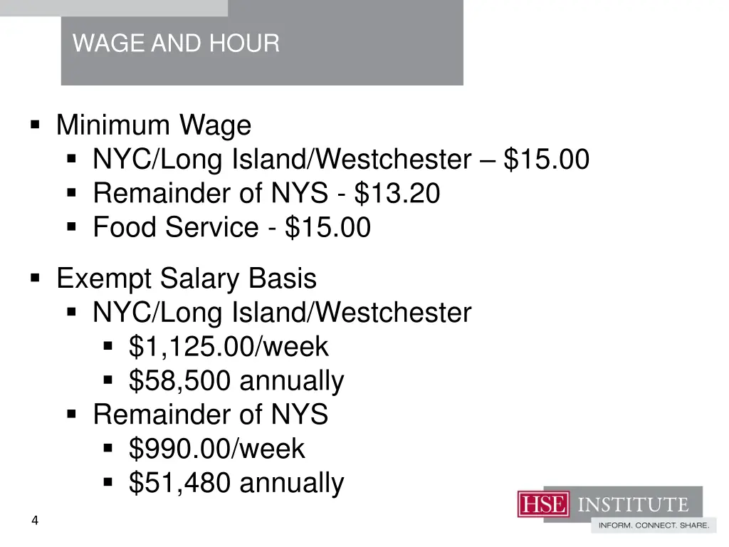 wage and hour
