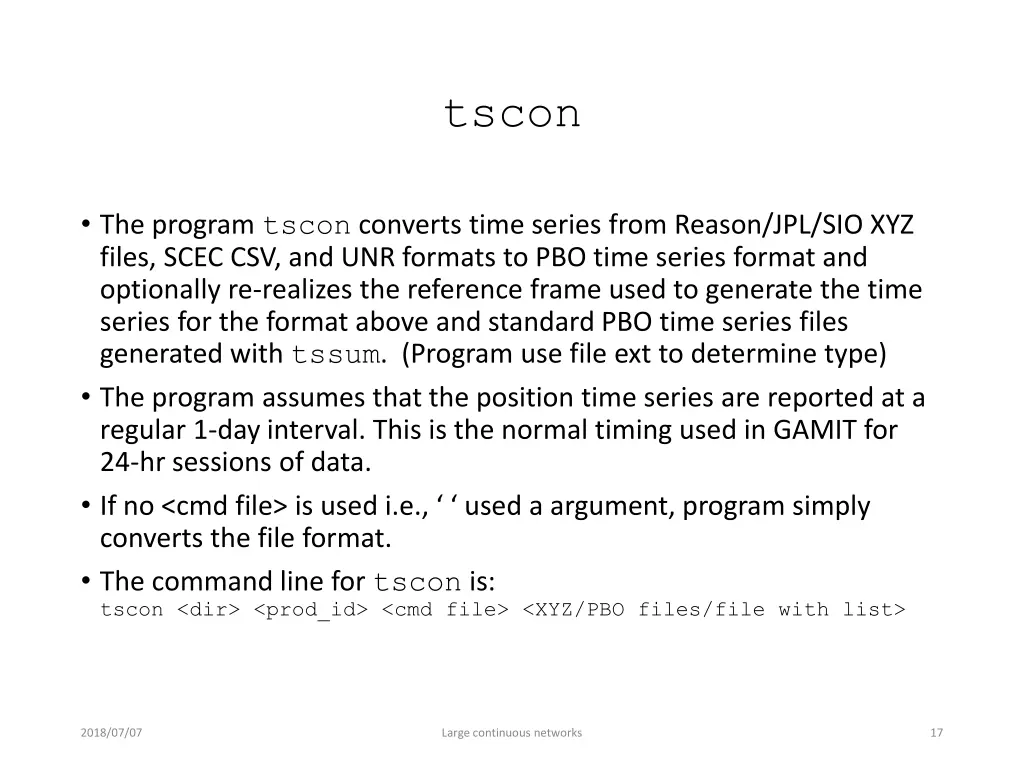 tscon