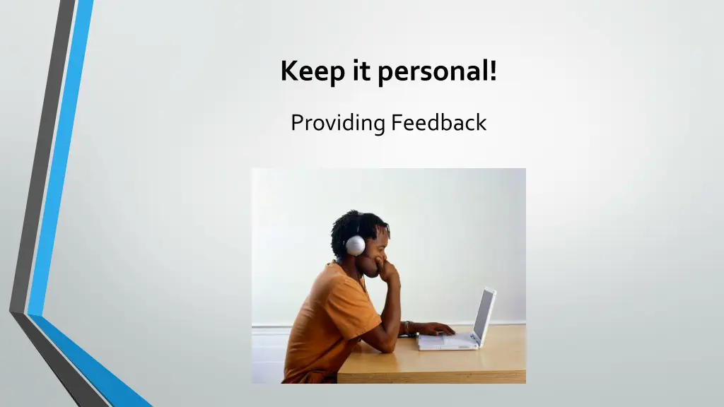keep it personal