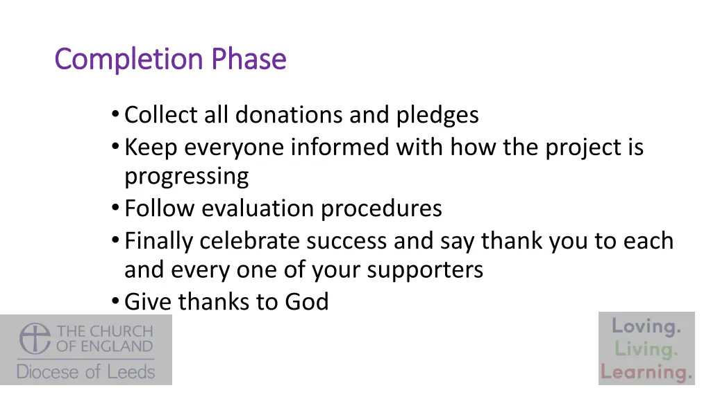 completion phase completion phase