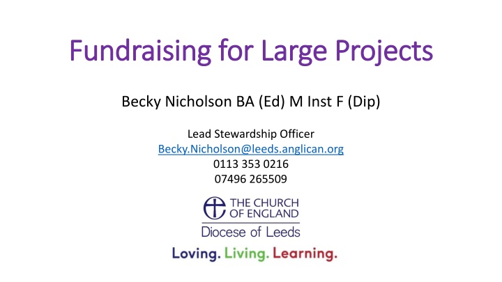 fundraising for large projects fundraising