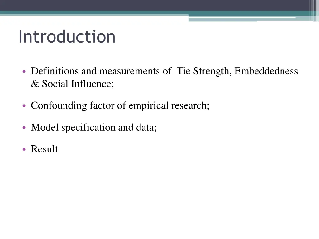 introduction