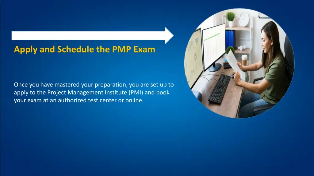 apply and schedule the pmp exam