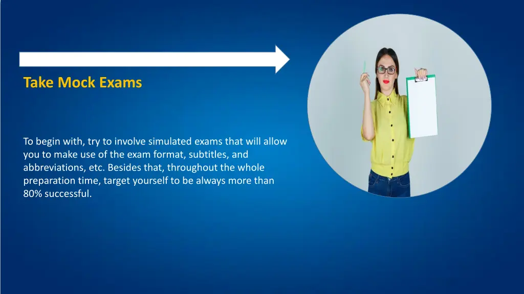 take mock exams