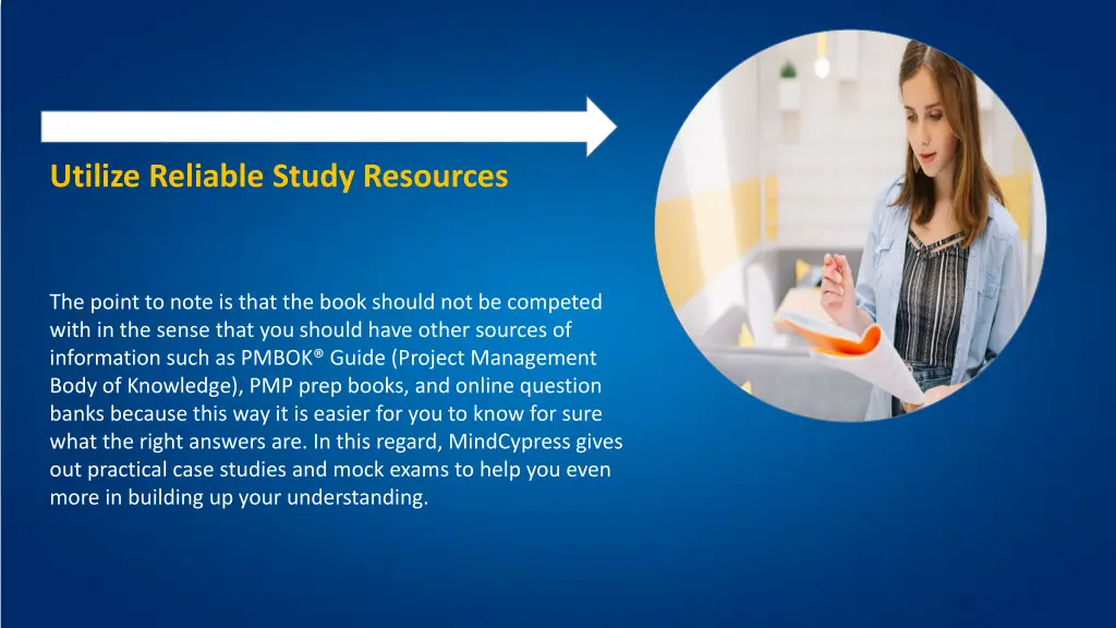 utilize reliable study resources