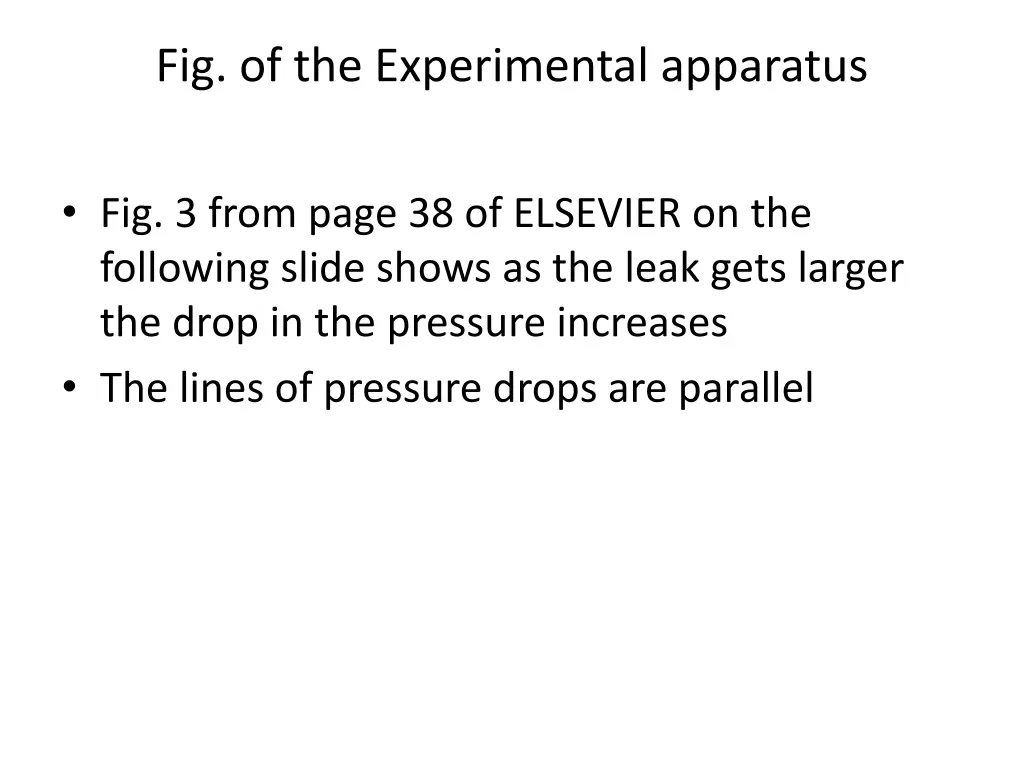 fig of the experimental apparatus