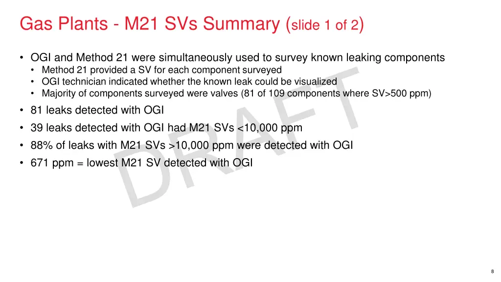 gas plants m21 svs summary slide 1 of 2
