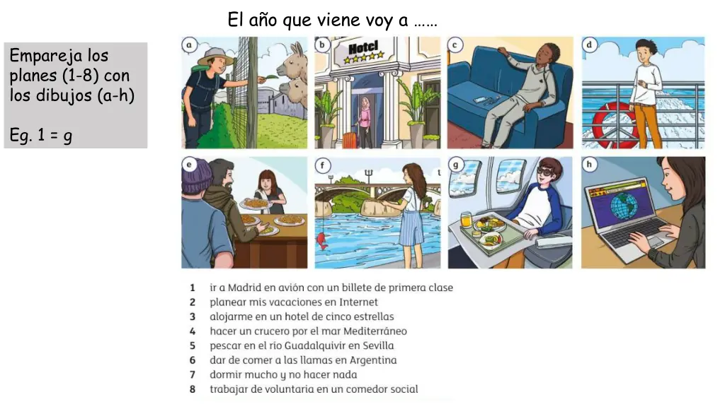 el a o que viene voy a