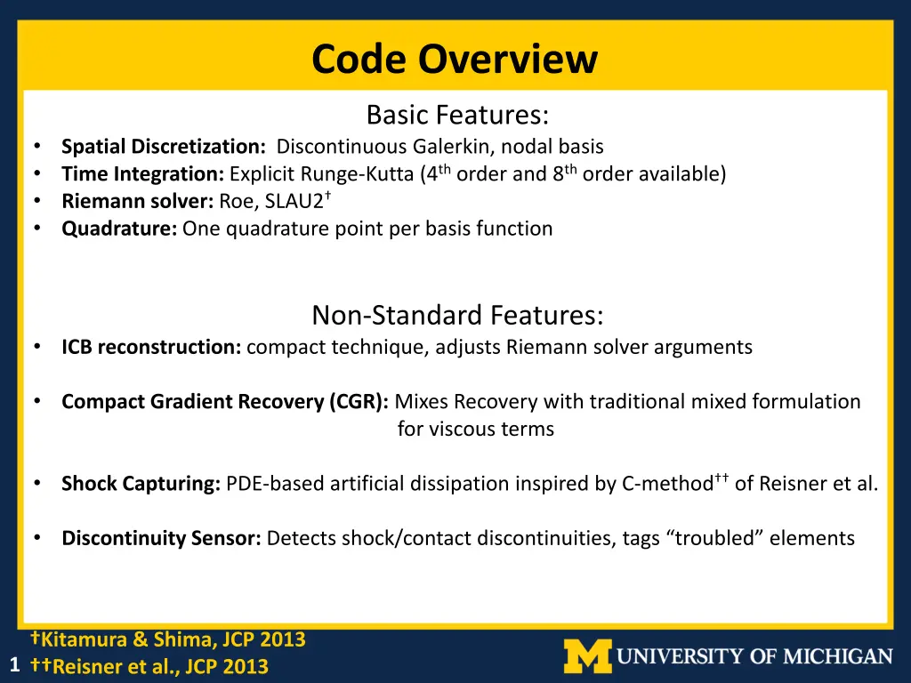 code overview