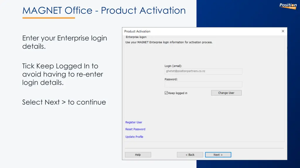magnet office product activation 3