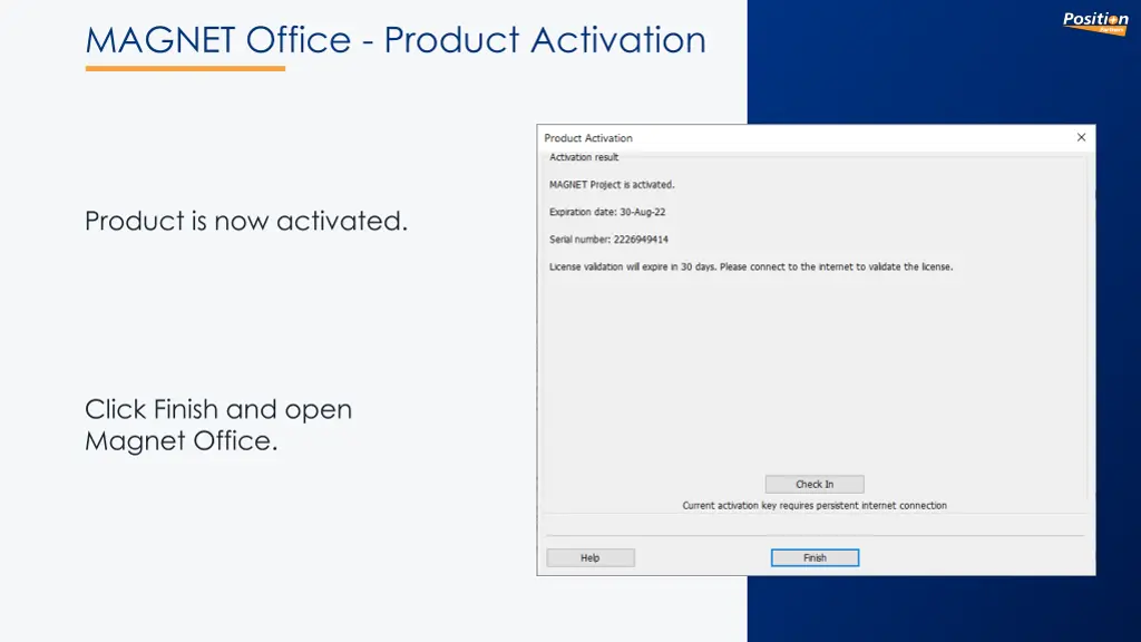 magnet office product activation 6