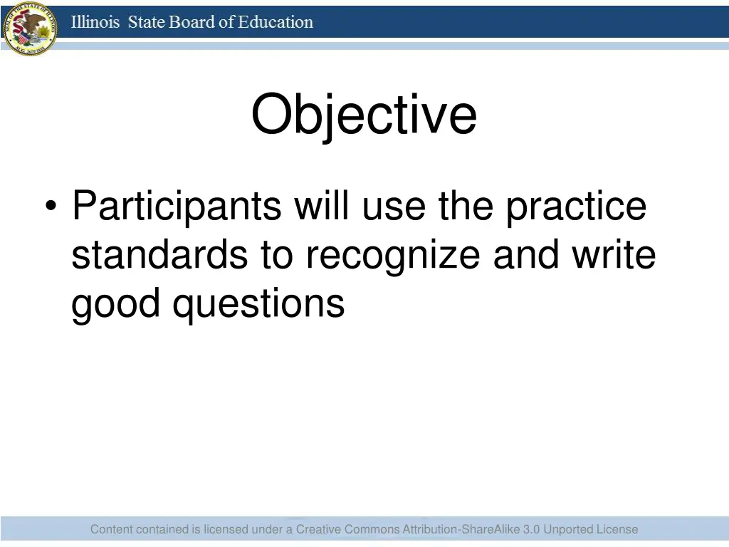 objective