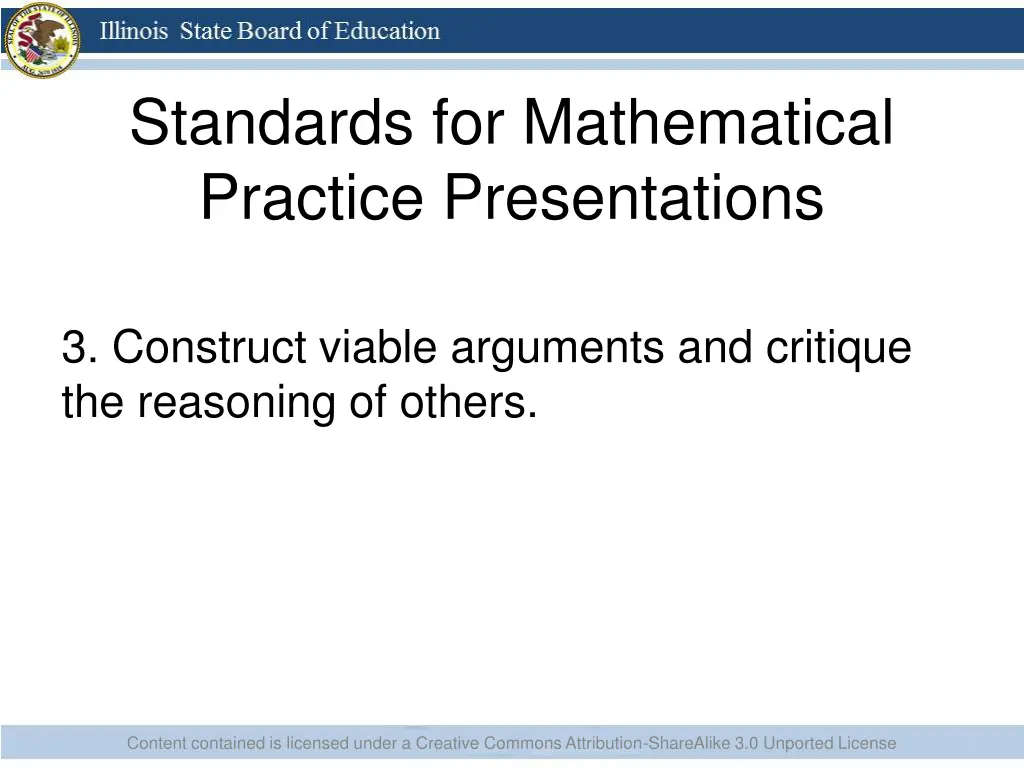 standards for mathematical practice presentations 1