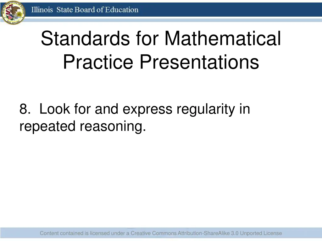standards for mathematical practice presentations 6