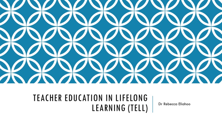 teacher education in lifelong