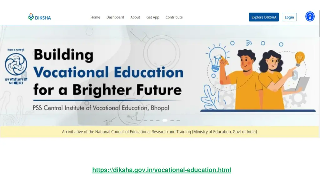 https diksha gov in vocational education html