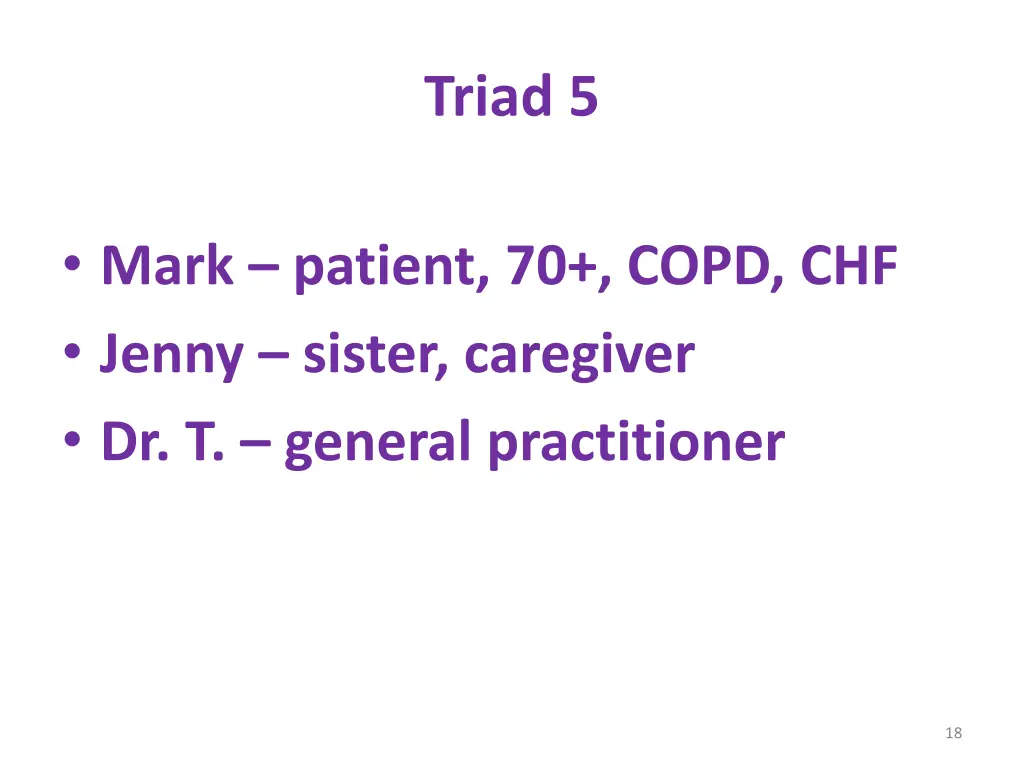triad 5