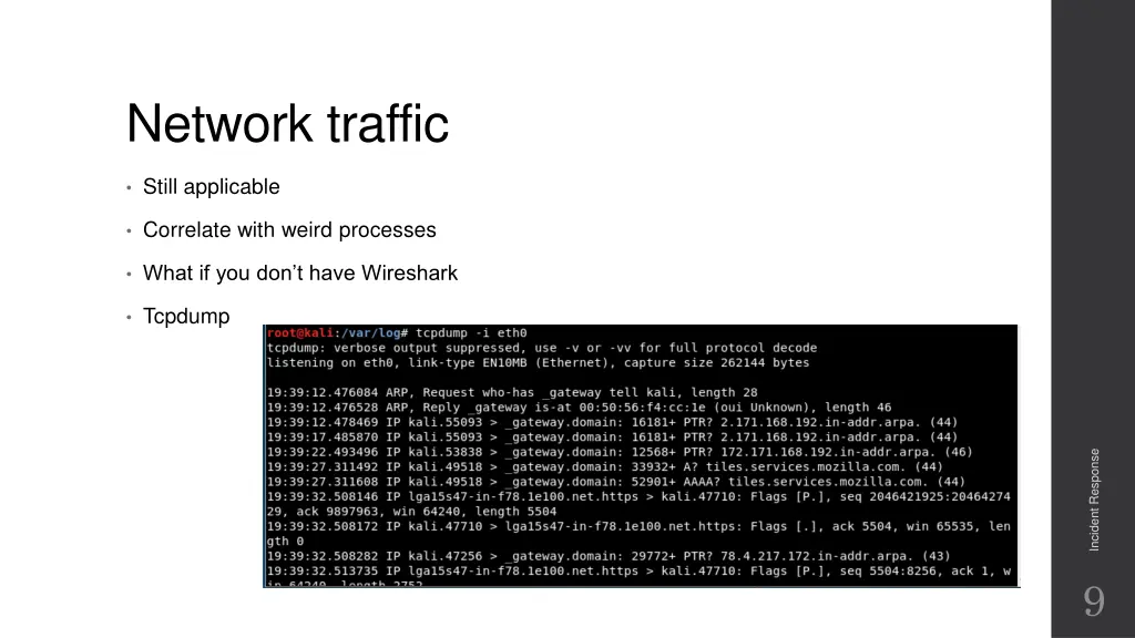 network traffic