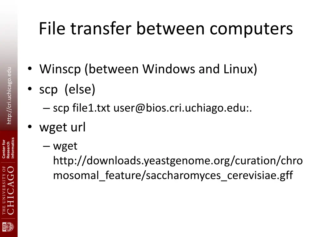 file transfer between computers