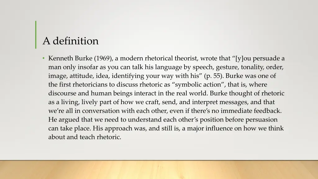 a definition