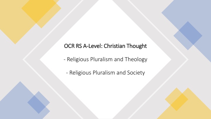 ocr rs a ocr rs a level christian thought level